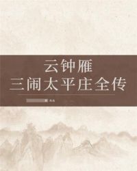 云钟雁三闹太平庄全传小说封面